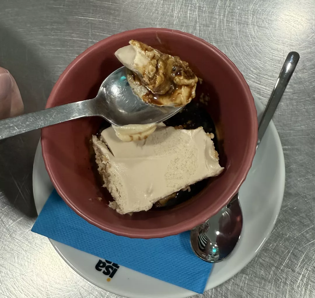 Postre de café