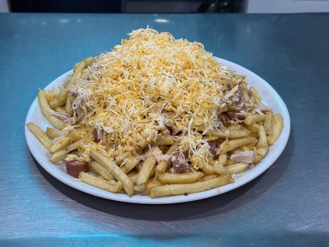 Papas locas al ajillo