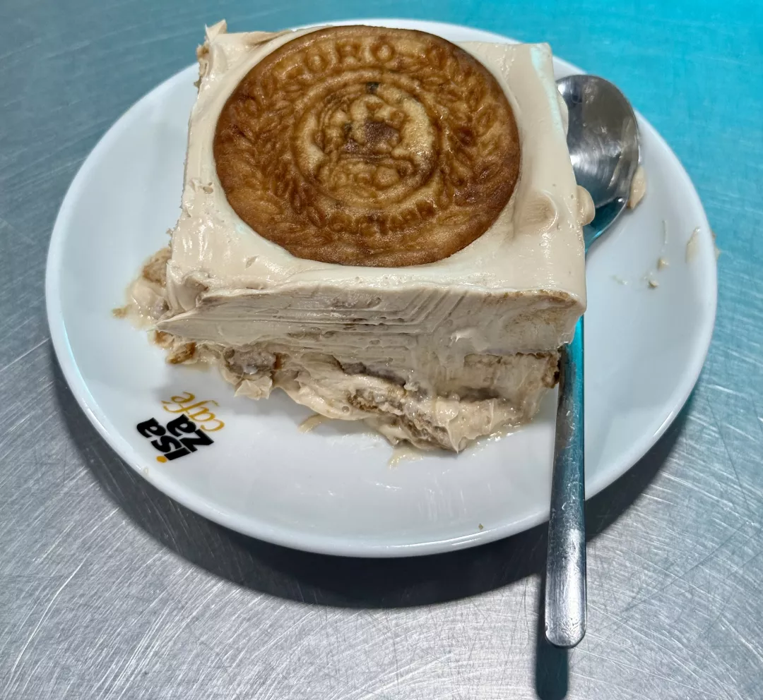 Postre de café