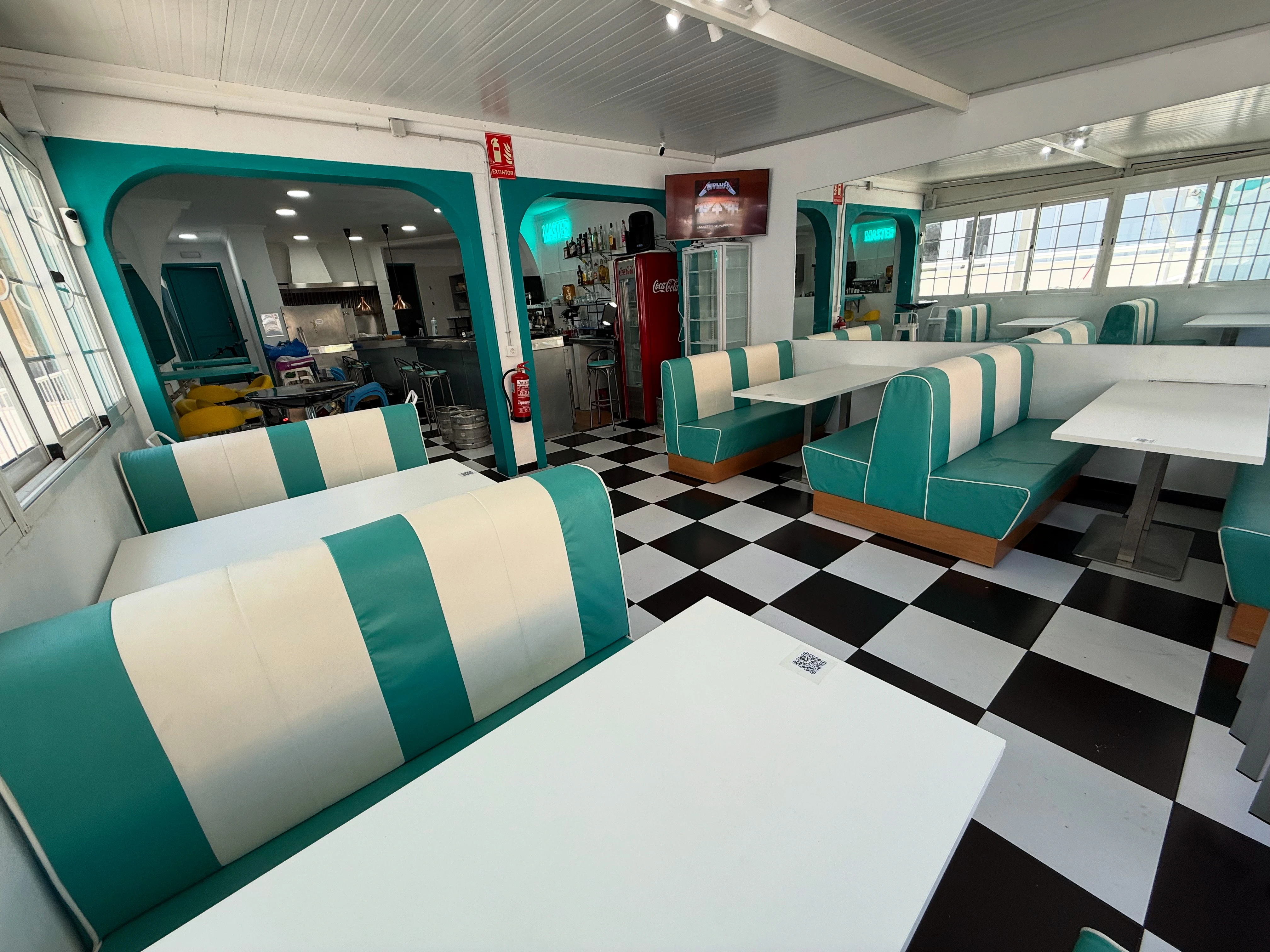 Fondo del restaurante